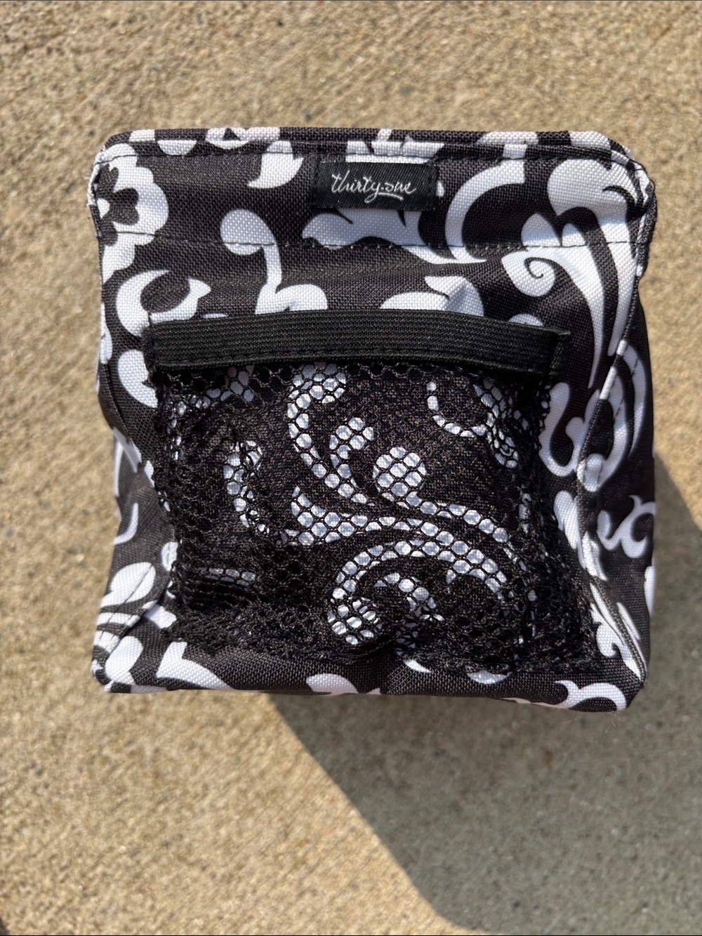 thirty-one Black & White Scroll Tote